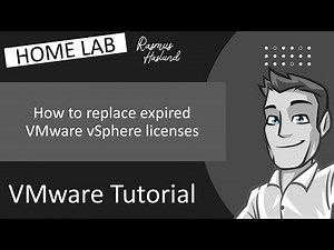 How to replace expired VMware vSphere licenses