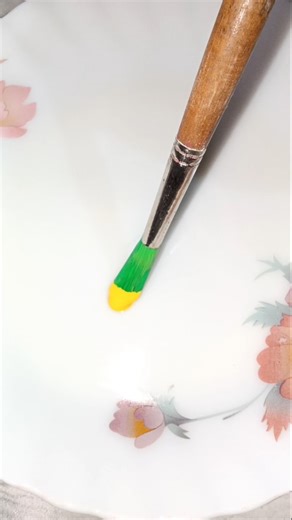 Satisfying Two Color Brush Stroke 🎨 | Acrylic Painting