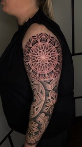 Mandala dot-work project almost complete! A few more hours next time and we are done! What do you think? 🤍✨ Specialising in large-scale geometric, dotwork, and blackwork tattoos. @aeternustattoocompany Book your next custom piece today! DM for consultations or checkout my booking form! 💬 #MandalaTattoo #GeometricTattoo #DotworkTattoo #BlackworkTattoo #TattooArtistUK #CustomTattoos #TattooInspiration | Coups Tattoo
