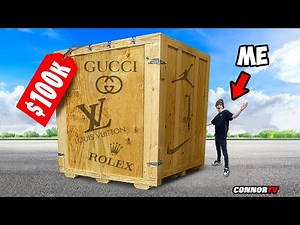 Unboxing a $100,000 Mystery Box Challenge *Off White Louis Vuitton* Part 4