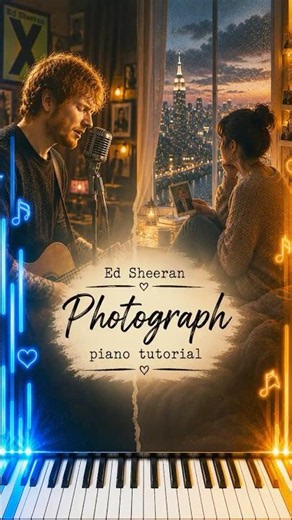 Ed Sheeran Photograph Beginner Piano Tutorial
