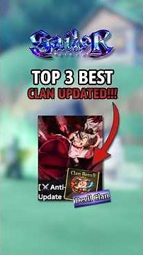 TOP 3 BEST CLAN UPDATED!!! | SAILOR PIECE | ROBLOX #sailorpiece #roblox