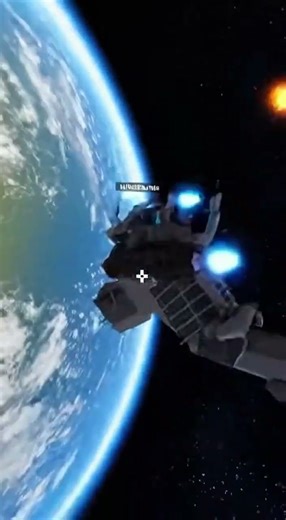 The Space Station Exploded… And We Fell 😳 #trending #roblox