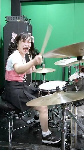 【 JUNNA 】Road of Resistance / BABYMETAL #drums #DrumCover #Metal #DrumShorts #Shorts