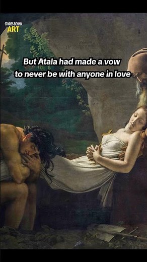 🎨 "The Burial of Atala" by Anne-Louis Girodet de Roussy-Trioson (1808)