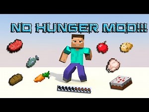 Minecraft [1.9][1.8] | No Hunger Mod(Remove Hunger System in survival mode)+Download Link![HD]