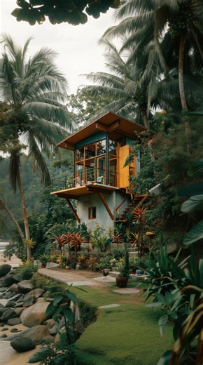 Modern loft house Philippines #loft #architecture #cebu #tinyhome #tinyhouse