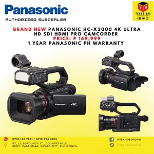 52K views · 909 reactions | Brand New Panasonic HC-X2000 4K Ultra HD...