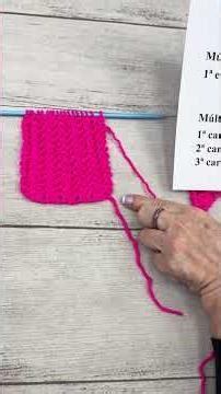 Today's tip is how to make a scarf with a loop stitch that is straight and another that is slanted.