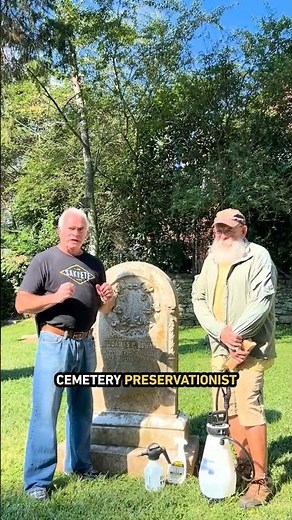 Cemetery Headstone Cleaning Part 1 | #Sakrete Pro Tips from the Field