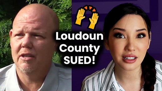 Scott Smith, the father arrested in Loudoun County, is now suing the Loudoun County school board. | Lauren Chen