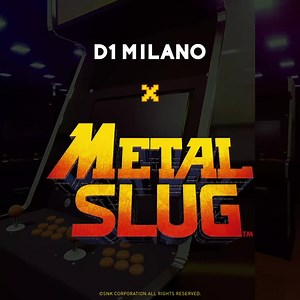 Iconic Metal Slug world brought to life with custom arcade-style graphics collaborating modern timepiece design. | D1 Milano