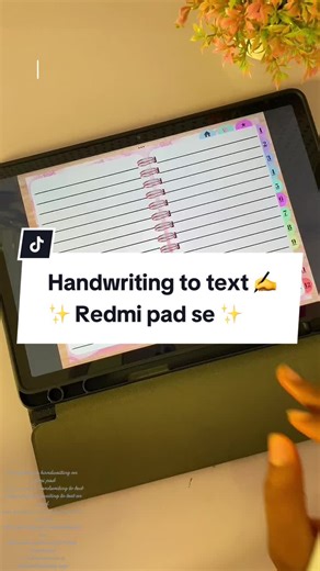 Turn Handwriting into Text on Redmi Pad SE | Easy Guide