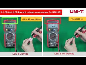 UT89X/XD Digital Multimeter from UNI-T