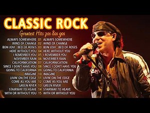 Scorpions, Guns N' Roses, Aerosmith, Led Zeppelin, Bon Jovi - Best Slow Rock Ballads 70s 80s 90s