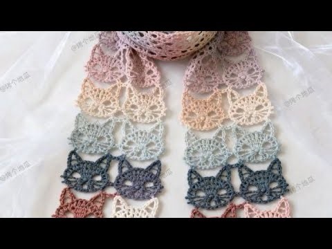 Viral idea 💡 Crochet kitten face 🐱 in 10 minutes 👌🏻