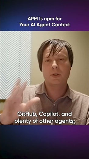 APM Is npm for Your AI Agent Context with Maxim Salnikov