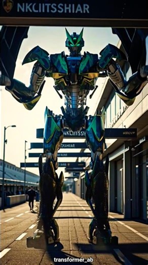 🚗💥Lamborghini Aventador SVJ Turns Into a Robot! #shorts #ai #ferrari #transformers #robot