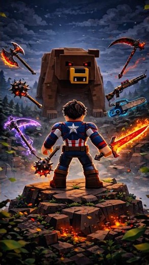 All Ranged Weapons Vs Beaar 🧸 #99nights #roblox