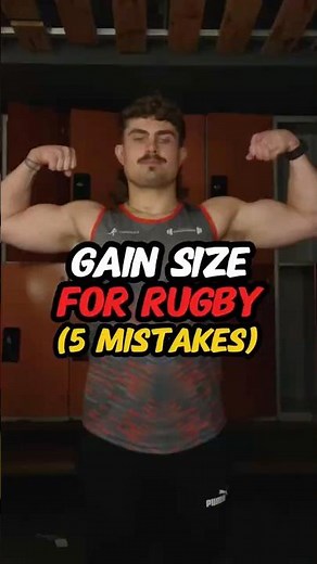 Grow Muscle For Rugby (5 Mistakes)