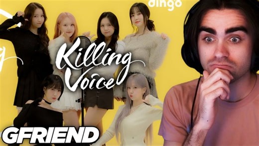 美国冷面笑匠希乔初次观看女团GFRIEND女友《Killing Voice》现场演唱歌曲串烧的反应Reaction