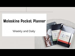 Moleskine Pocket Daily and Weekly Planner TN - Flip Through and Setup