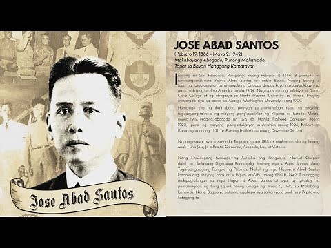 Jose Abad Santos (1886-1942)