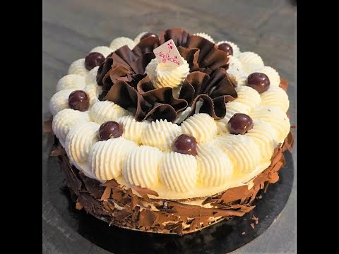 Forêt Noire, Cours de Pâtisserie CAP Pâtissier Chef Cyril San Nicolas