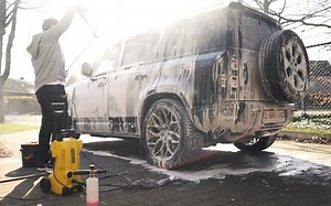 【kevve】VLOG#228 洗车 路虎卫士110