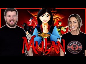 My wife watches MULAN (1998) for the FIRST time || Movie Reaction