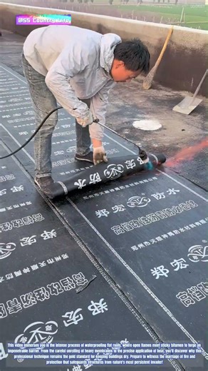 How Torch-Applied Membranes Create Watertight Roofs