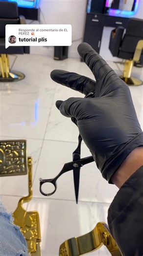 Barber Tutorial: Step by Step Scissor Technique Response to @EL PEREZ