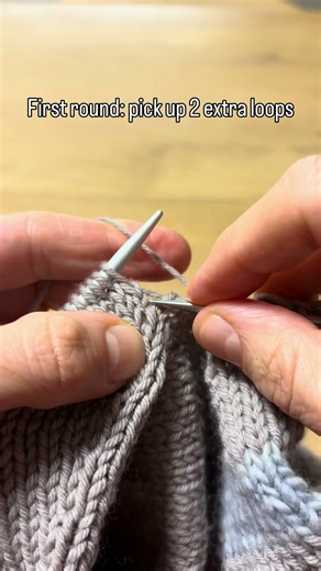 Are you getting big holes at the underarms on your top-down sweaters? 🧶 #knitting