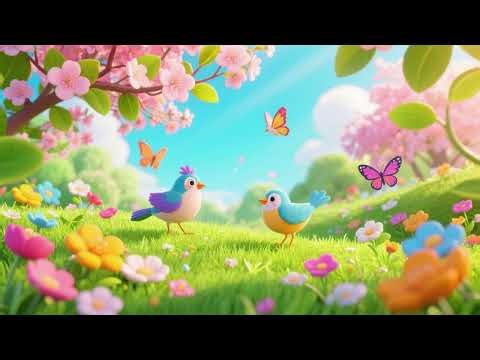 🌸🌼 Spring Blossoms | Fun Nursery Rhyme for Kids | Colorful Kids Song 🎶