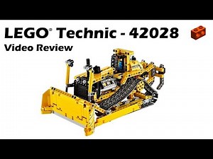 LEGO Technic 42028, Bulldozer - Demo