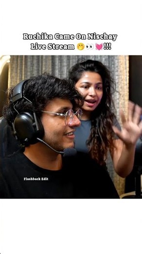 ruchika come on nicshay live 🤭👀!! #shorts #shortsfeed ‪@triggeredinsaan‬