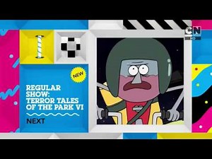 Cartoon Network UK HD Regular Show Terror Tales Of The Park Later/Next/Now/More Bumpers