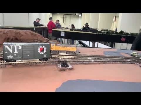 One view of the N Scale Modular Layout at the Spokane Fairgrounds