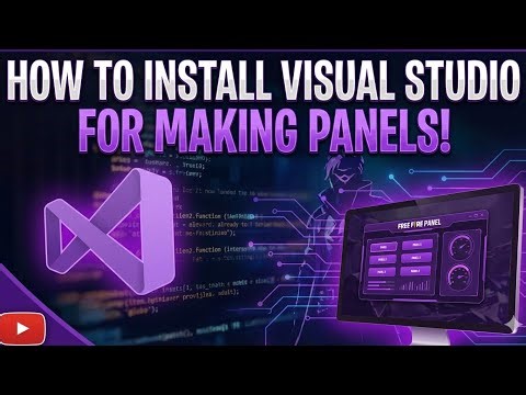 How to Install VISUAL STUDIO for Making Panels! 🛠️ (Step-by-Step)