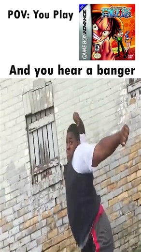 One Piece GBA Ost be like #anime #onepiece #manga #gaming #memes #shorts #edit #funny #gameplay #gba