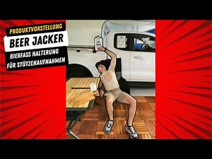 Beer Jacker - Der 5L Bierfass Halter für Wohnkabine Wohnmobil Reisemobil Hobbyraum und Partykeller