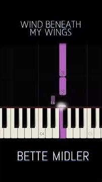 WIND BENEATH MY WINGS - BETTE MIDLER #shorts