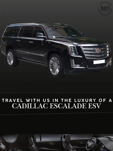 Travel in the luxury you deserve. Cadillac Escalade ESV where comfort, space, and style come together. Enjoy leather captain seats, tri-zone climate control, premium infotainment system, and generous legroom designed for ultimate comfort. Accommodates up to 6 passengers, making it perfect for group and VIP travel. Perfect for airport transfers, special events, and VIP travel. Reserve your ride and travel elevated. #luxurylifestyle #travelinstyle #explorenyc #nyclife #airportpickup #luxurytranspo