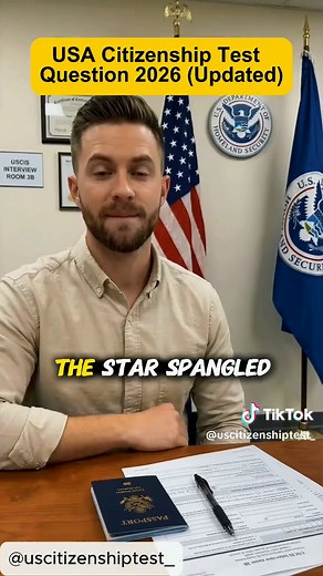 USA Citizenship Test Question 2026 (Updated) #uscis #usimmigration #uscitizenshiptest #uscitizenship #usa