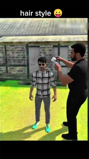 kalu chapri hair cutting ✂️ style 😛#shortsfeed #shorts #trending#indianvehiclesimulator3dvideos#vlog