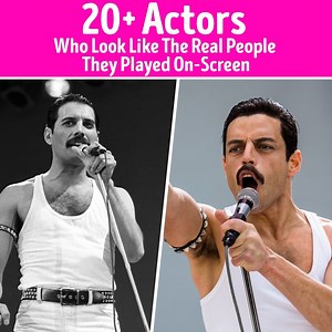 45K views · 47 reactions | 20+ Actors Who Look Like The Real People They Played On-Screen | CelebRatings | Facebook