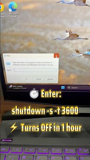 Your Laptop Can Turn OFF By Itself! (Secret Windows Trick) #shorts