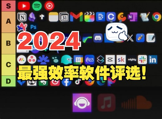 [最强笔记] Notion、OBsidian 领衔榜单，思源未上榜，RemNote、Logseq力压 RR 得 C