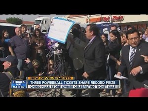 Chino Hills 7-Eleven presented with $1M for selling winning Powerball ticket
