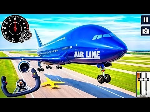 Flight Airplane City Pilot Simulator - Plane Boeing Emergency Landing - Android Gameplay